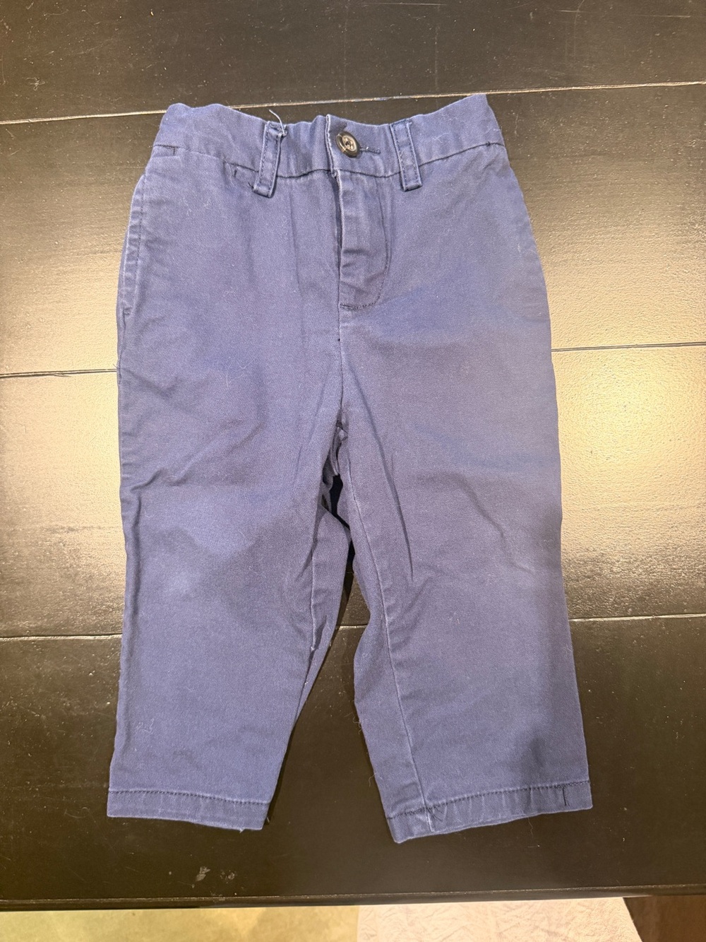 Ralph Lauren Navy Cotton Chino Pants